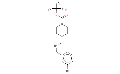 1-BOC-4-[(3-BROMO-BENZYLAMINO)-METHYL]-PIPERIDINE